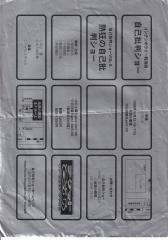 熱狂の自己批判ショー